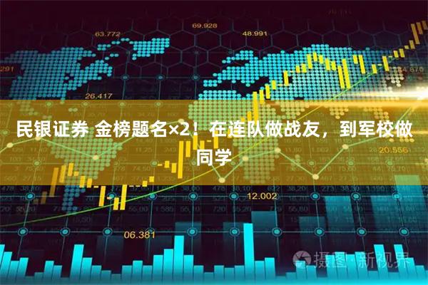 民银证券 金榜题名×2！在连队做战友，到军校做同学